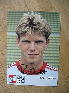 Bayer Leverkusen - Knut Reinhardt - Autogramm!