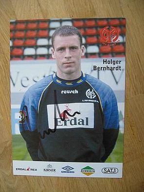 1. FSV Mainz 05 - Holger Bernhardt - hands. Autogramm!
