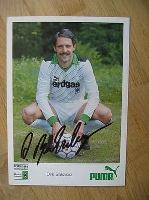 Borussia Mönchengladbach - Dirk Bakalorz - Autogramm!