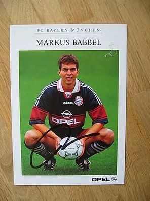 FC Bayern München - Markus Babbel - Autogramm!