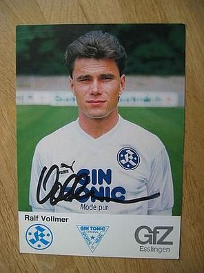 Stuttgarter Kickers - Ralf Vollmer - Autogramm!