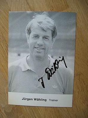 Hannover 96 - Jürgen Wähling - handsigniertes Autogramm