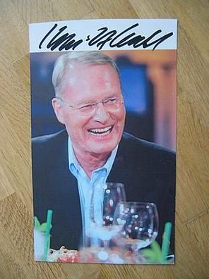 Deutscher Manager Hans-Olaf Henkel - hands. Autogramm!