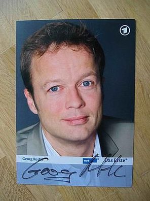 WDR Fernsehmoderator Georg Restle - handsigniertes Autogramm!!!