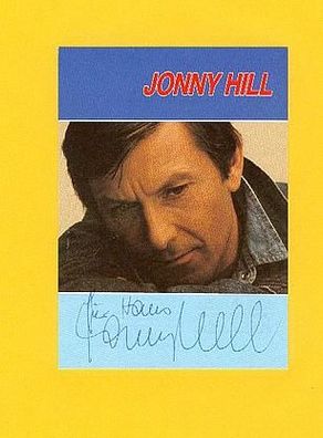 Jonny Hill - persönlich signiert (2)