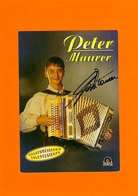 Peter Maurer - persönlich signiert