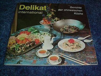 Delikat international-Gerichte der chinesischen Küche
