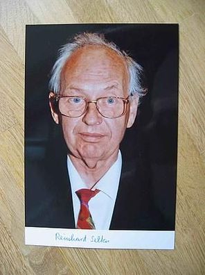 Nobelpreisträger Wirtschaftsw. 1994 Reinhard Selten - handsigniertes Autogramm!