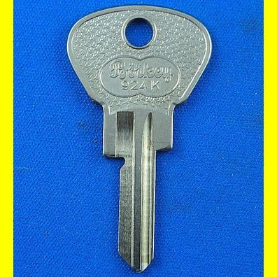Schlüsselrohling Börkey 924 K für Simplex + Vachette Profil S-hinten