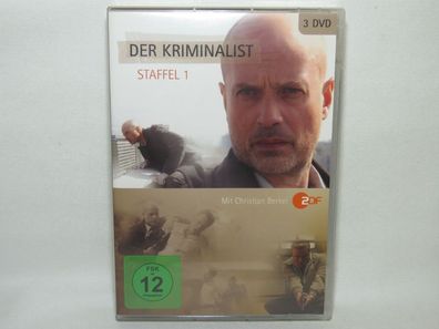 Der Kriminalist - Staffel 1 - 6 Folgen - ZDF - Christian Berkel - DVD