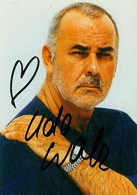 Udo Walz - verstorben (Haarkünstler )- persönlich signiert