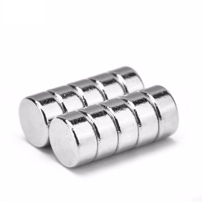 Neodym Magnete 30 x 2 mm Supermagnete hohe Haftkraft Scheibenmagnet N35 50 Stück