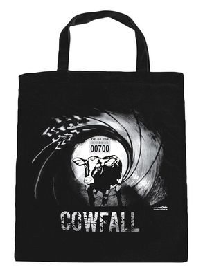Baumwolltasche mit Druck - Cowfall - 40177 - Bag Cotton
