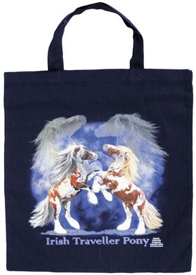 Baumwolltasche mit Druck - Irish Traveller Pony - 08861 - Bag Cotton
