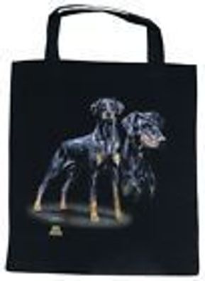 Kollektion Bötzel - Tasche mit Hundemotiv - Dobermann- 08889 - Baumwolltasche Stof