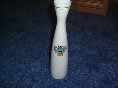 schmale hohe Vase-Andenken aus Bad Lausick-