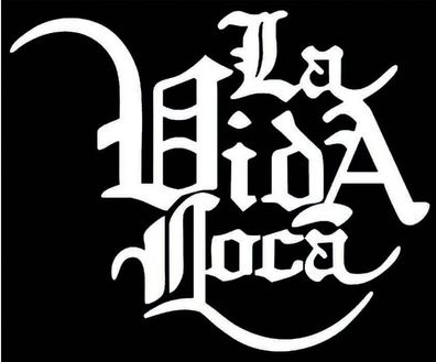 3x La Vida Loca JDM OEM DUB Decal Tuning Hardcore La Familia Mi Loca XX1 XX
