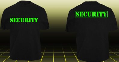 Security T-Shirt Sicherheitsdienst Ordner Police Polizei SWAT Sicherheit TOP xxx