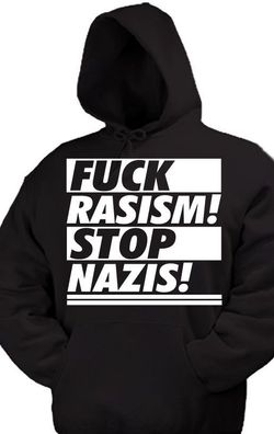 FCK NZS kapu Pullover Anti Nazi Oi GNWP Punk AFA Gegen Nazis fuck HC 3 Skin Ska