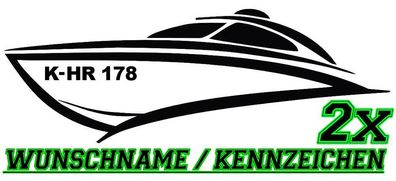 Certificación BOTE Maletero Inscripción NOMBRE Pegatina Característica