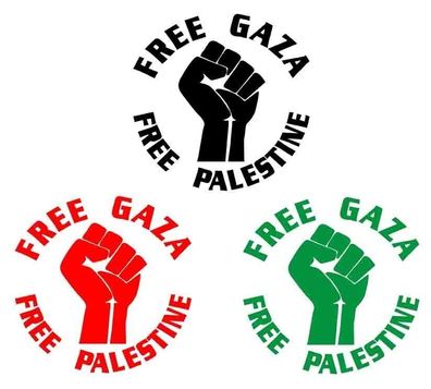 3x Palestina Libre GAZA West jordan Banco de occidente Ramallah Hebrón Arafat