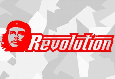 1x CHE Guevara Revolution Auto Aufkleber Castro Tuning Decal Cuba Kuba Fidel xxw