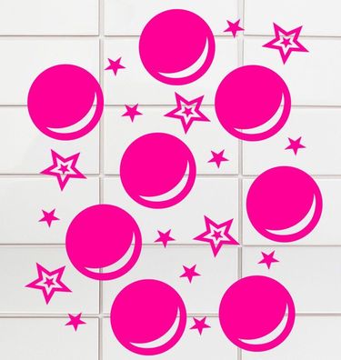 40 Badezimmer Fliesenaufkleber Fenster WC Bad Toilettendeckel Aufkleber Hibiskus