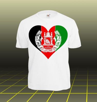 T-Shirt Afghanistan Kabul Afgh?nest?n Islam Afganistan Maschee Flage