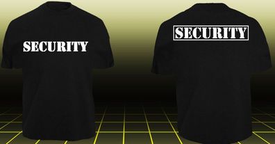 Security T-Shirt Sicherheitsdienst Ordner Police Polizei SWAT Sicherheit TOP PRE