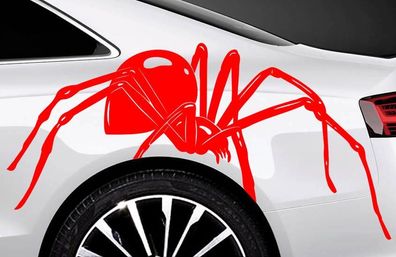 2x Spider Spinnen Autoaufkleber Seitenaufkleber 60cm Tuning SpMan Tribal Tattoo