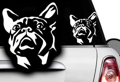 1x Car Sticker French Bulldog French Bulldog Bulli Bully Frenchi dogq