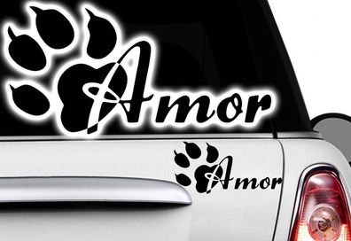 2x Pegatina Pata Patas Perros Nombre Deseado Pegatina De Coche FUNx Pata nombre