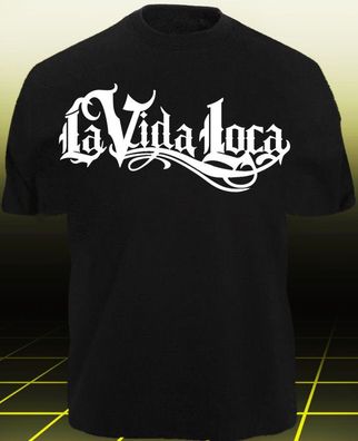 T-Shirt LA VIDA LOCA - LA Familia Black Pearl AUTO Motorrad MI Decal shirt xxx