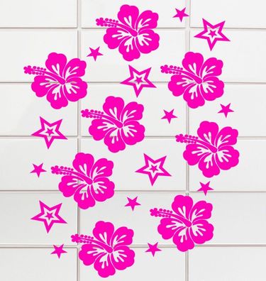40 Badezimmer Fliesenaufkleber Fenster WC Bad Toilettendeckel Aufkleber Hibisk21