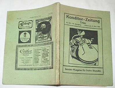 Konditor-Zeitung Trier Konditor-Lieder