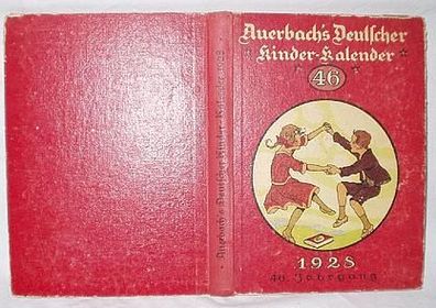 Auerbach`s Deutscher Kinder-Kalender 1928