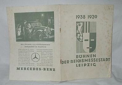 1938-1939 Bühnen der Reichsmessestadt Leipzig