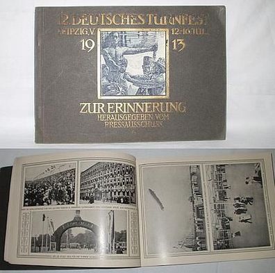 12. Deutsches Turnfest Leipzig vom 12.-16. Juli 1913