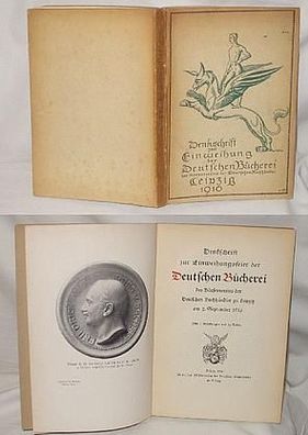Denkschrift zur Einweihung der Deutschen Bücherei 1916