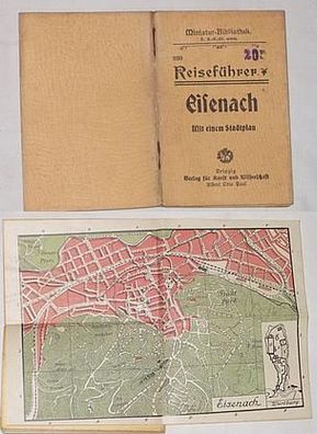 Miniatur Bibliothek Reiseführer Eisenach