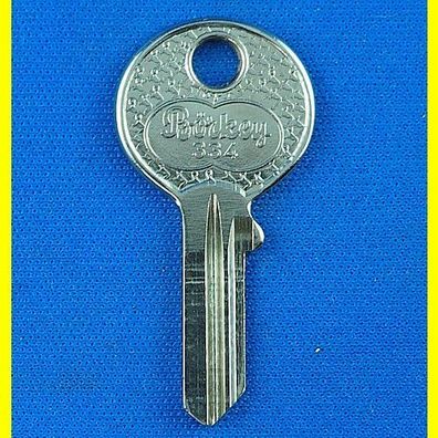 Schlüsselrohling Börkey 334 für BKS Serie 201 - 400 / VW - Zündung