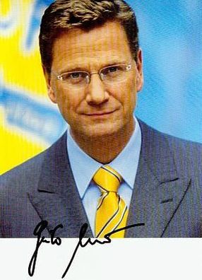 Guido Westerwelle - (FDP-Vorsitzender - gestorben am 18. März 2016 )