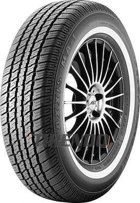 2 x 185/80/13 90S Maxxis MA1 ca 15mm Weißwand Sommerreifen M + S Kennung