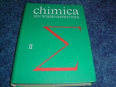 chimica-Ein Wissensspeicher Band 2-allgemeine und ph...
