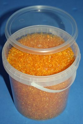 1kg Silica Gel Orange regenerierbar, Trockenmittel mit Indikator, Silikagel