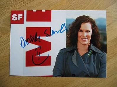SF Fernsehmoderatorin Daniela Schmucki - Autogramm!