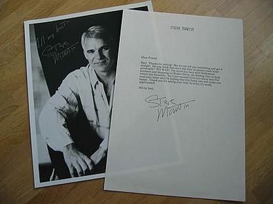 Hollywood Legende Steve Martin - Autogramm!!!