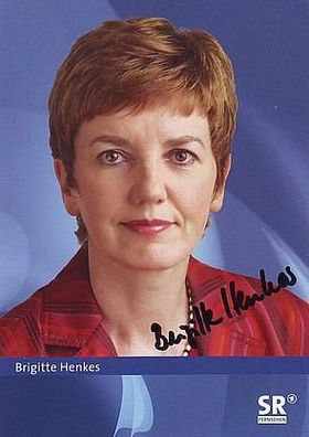 Brigitte Henkes (SR ) - persönlich signiert