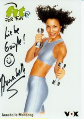 Annabelle Mandeng - persönlich signiert