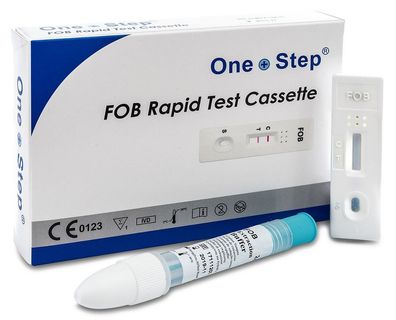 One + Step Darmkrebsvorsorge Test - Komplettes Testset zur Früherkennung